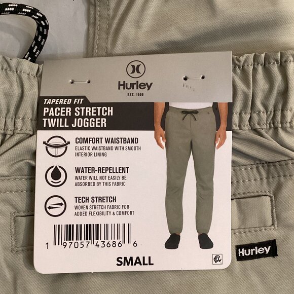 Hurley Men’s Pacer Stretch Twill Jogger - Picture 6 of 6